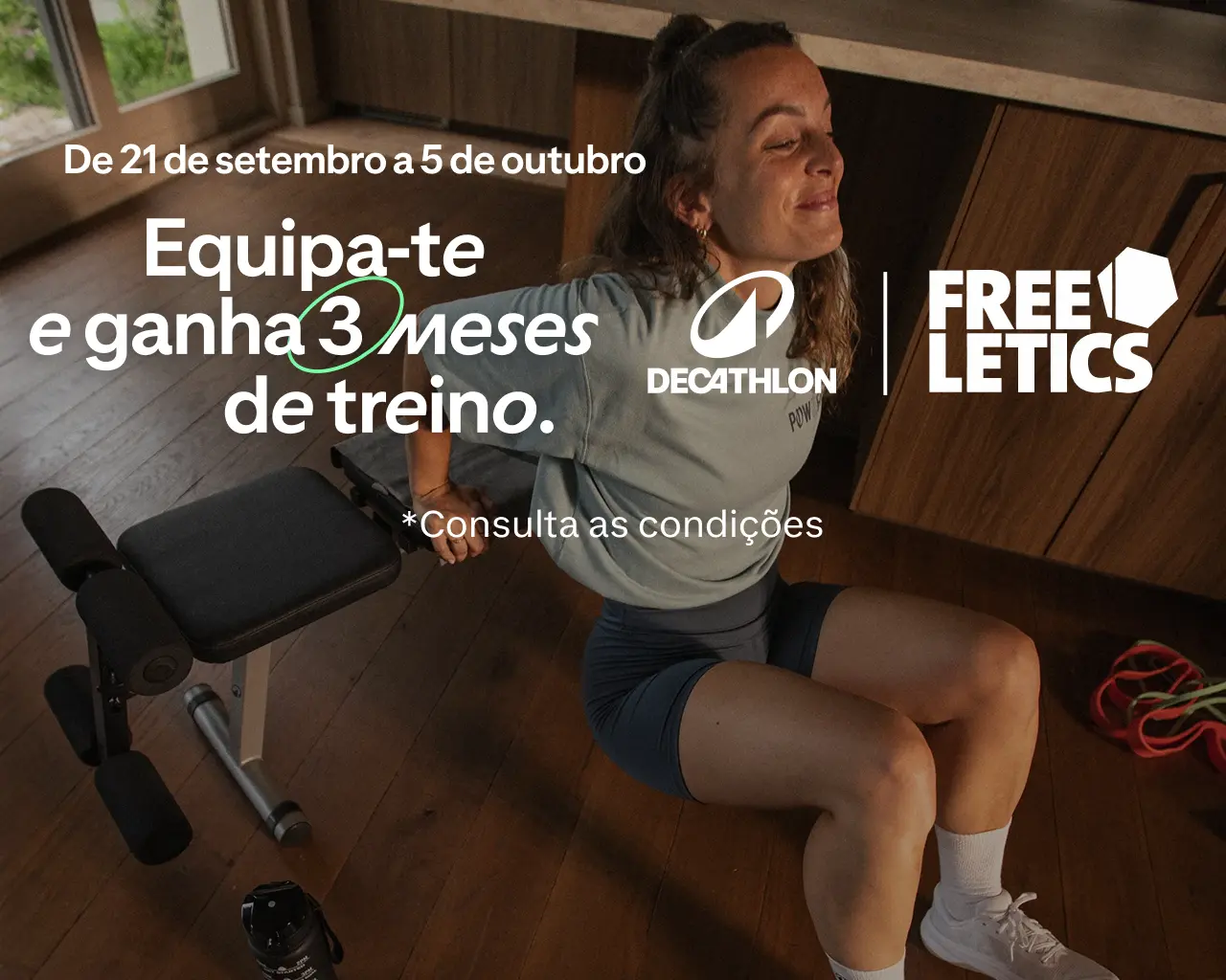Equipa-te e ganha 3 meses de treino com a Freeletics