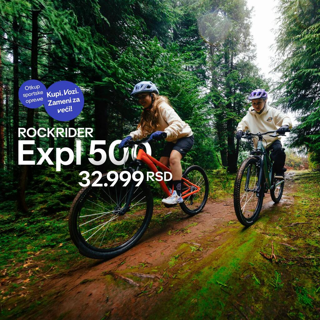 Rockrider expl 500 32999rsd. Otkup sportske opreme. Kupi. Vpzi. zameni za veći!