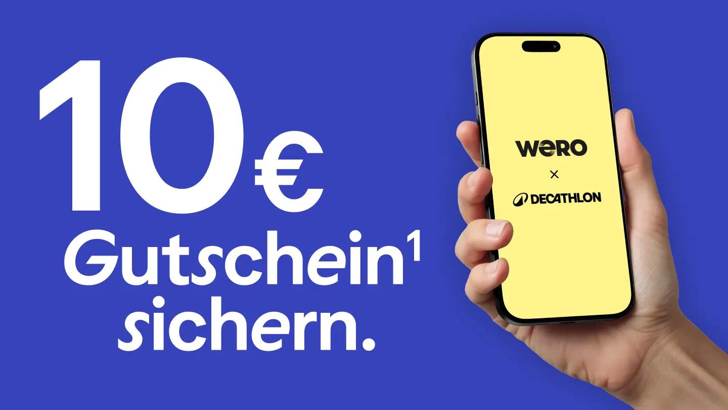 Wero x Decathlon - 10 € Gutschein¹ sichern