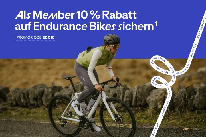 Als Member 10% Rabatt auf Endurence Bikes sicherm mit dem Promocode EDR10