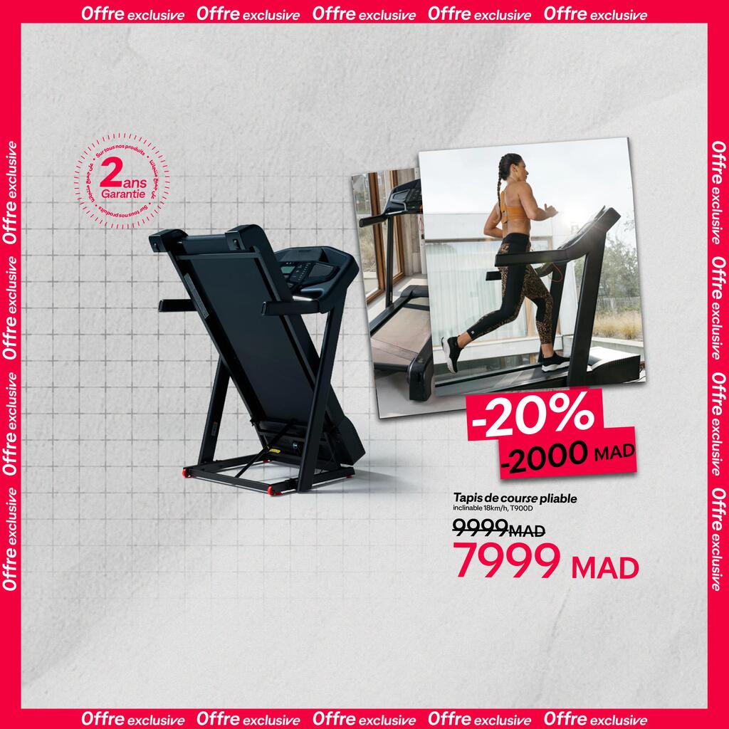 machine fitness promotion decathlon maroc