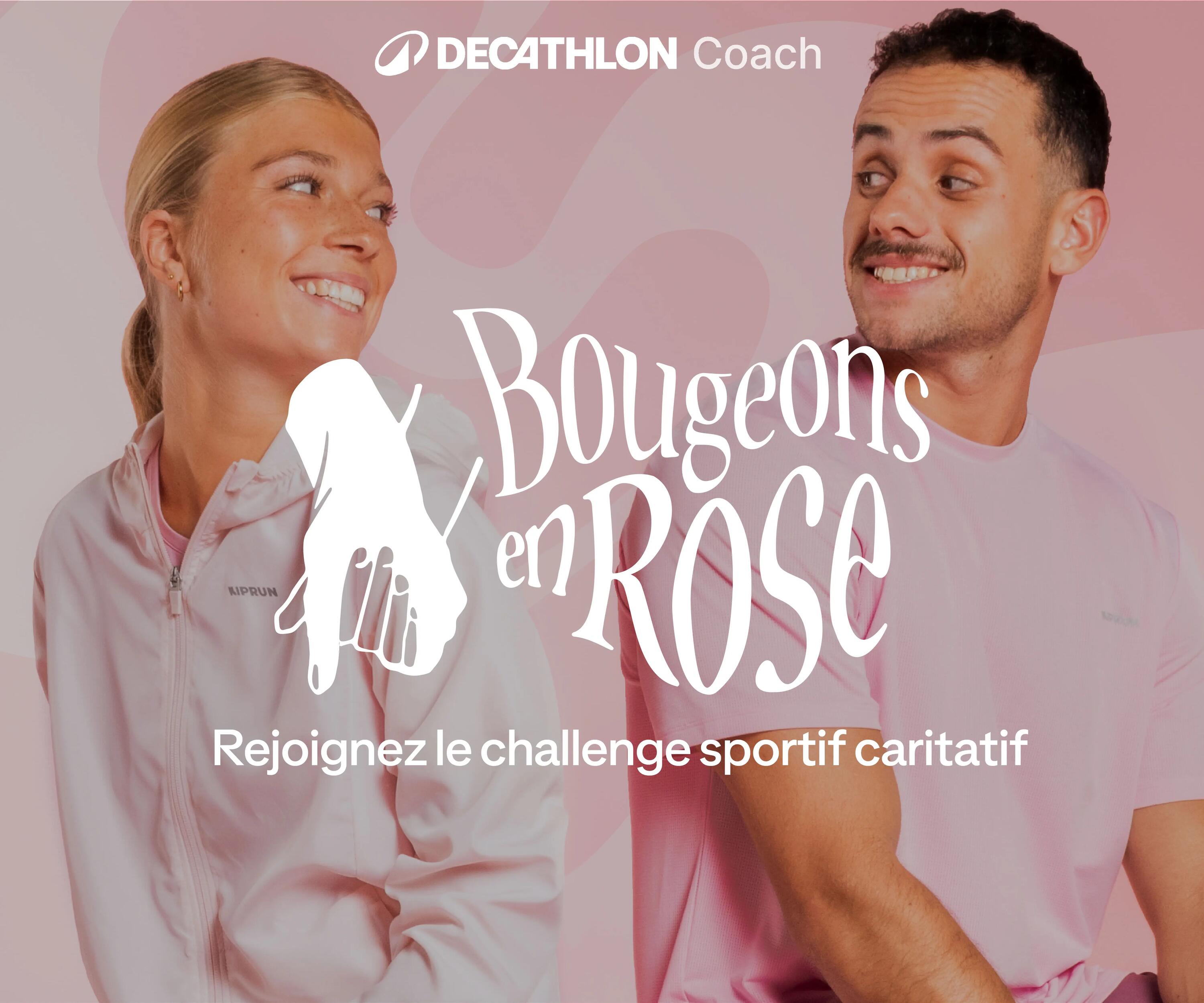Bougeons en rose - challenge sportif