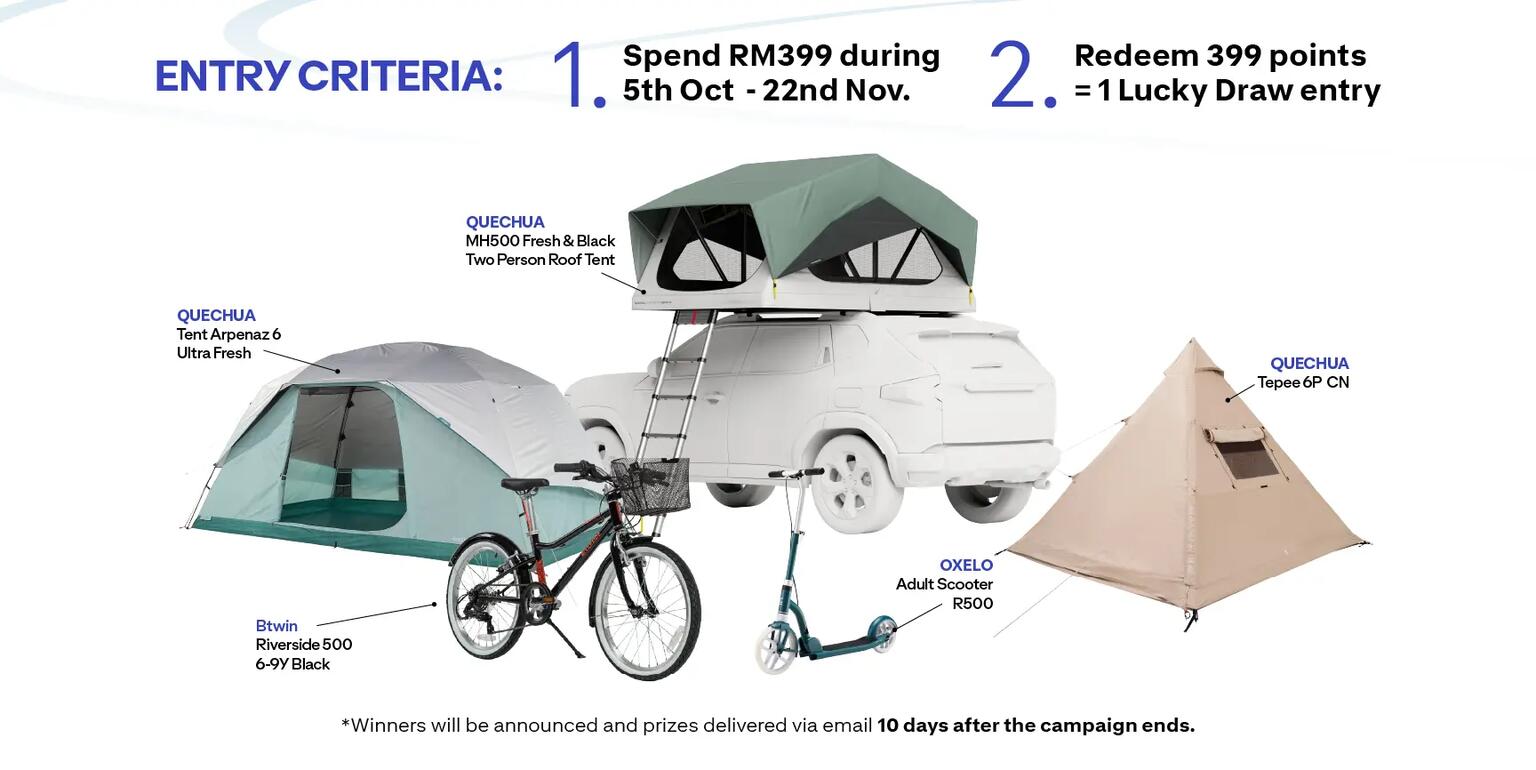 Decathlon Malaysia | Winter Lucky Draw