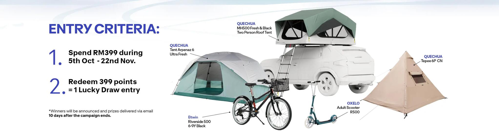 Decathlon Malaysia | Winter Lucky Draw