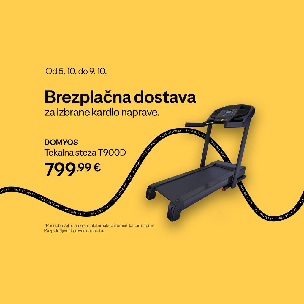Od 5. 10. do 9. 10.   Brezplačna dostava za izbrane kardio naprave. 