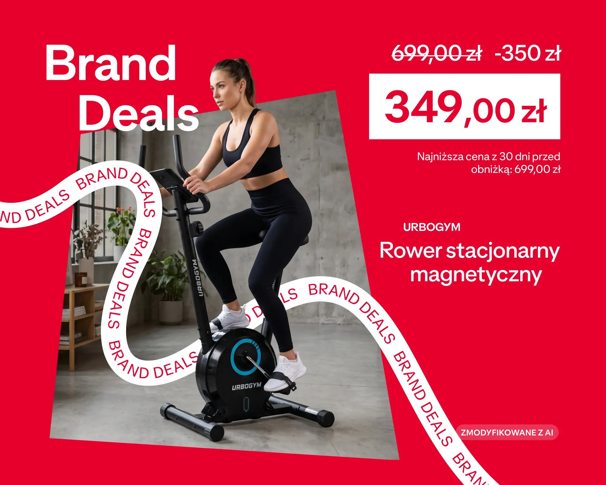 Rower stacjonarny magnetyczny za 349,99 zł