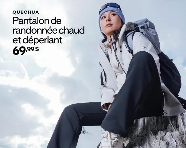 pantalon de randonnée