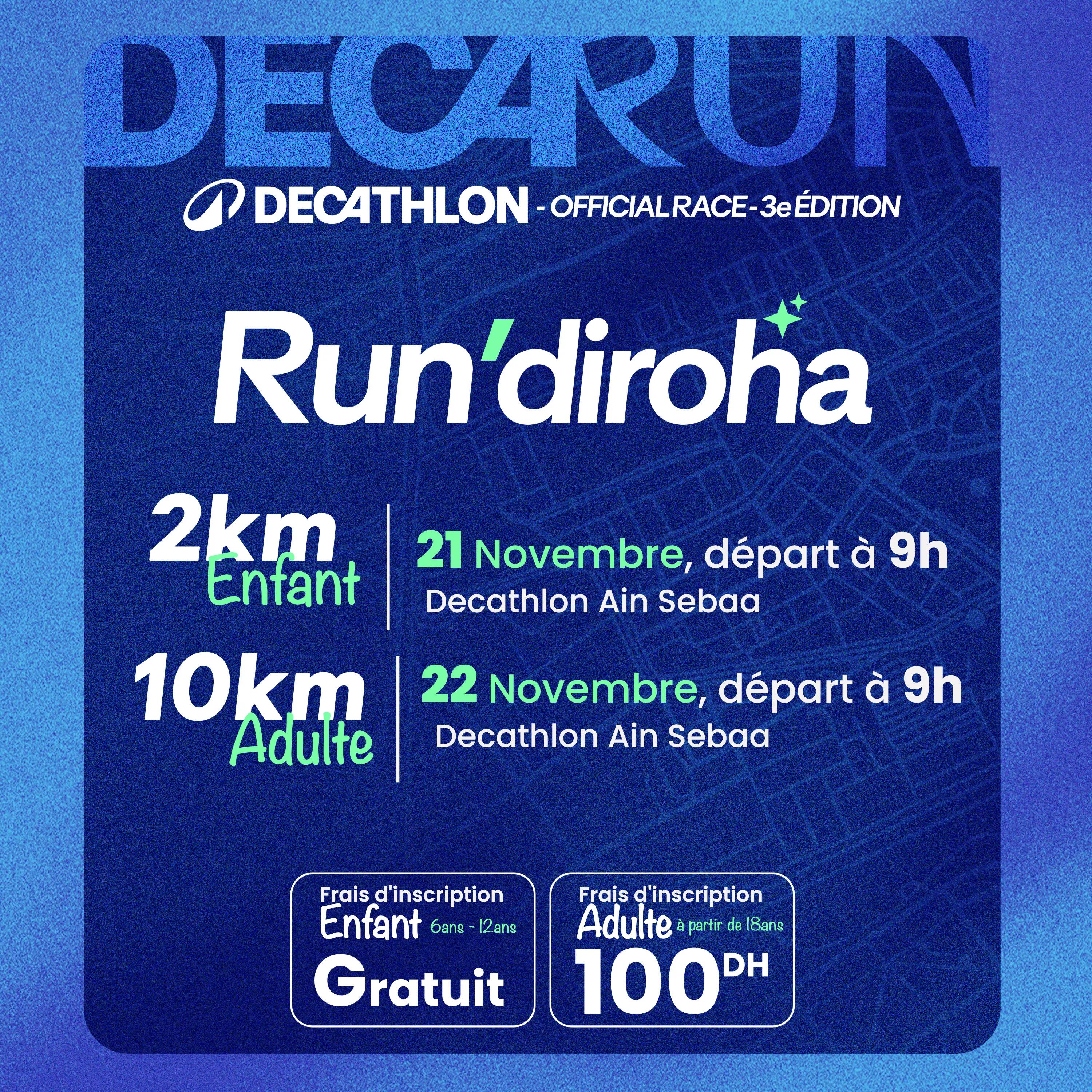 Affiche Course Decarun