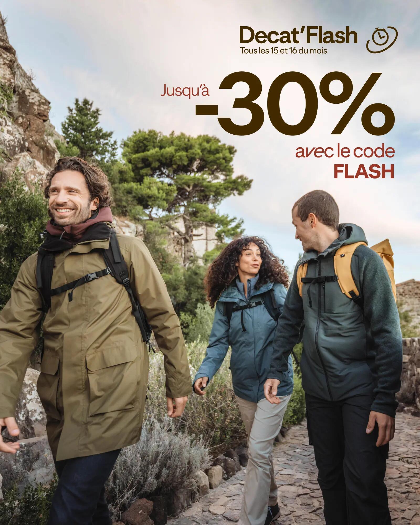 Decat'flash : jusqu'à -30% supplémentaires avec le code FLASH. 48h seulement !