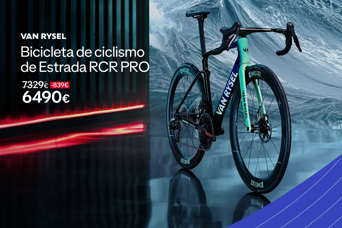 Van Rysel, Bicicleta de Ciclismo de Estrada RCR PRO , Antes 7329€ , desconto de 839€ , agora 6490€