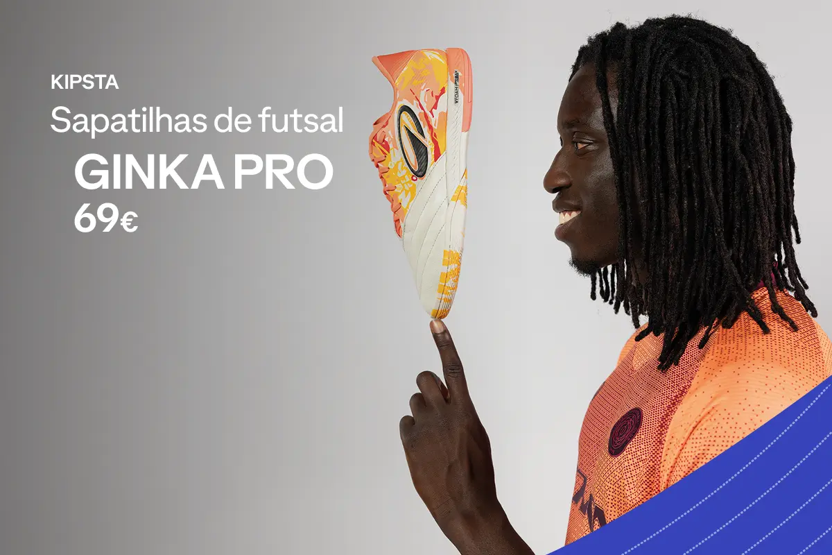 KIPSTA, Sapatilhas de Futsal, GINKA PRO, 69€