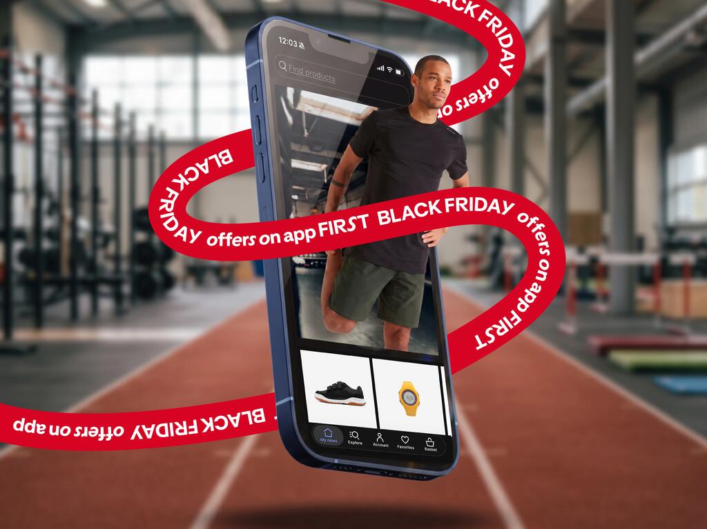 Black friday on app first