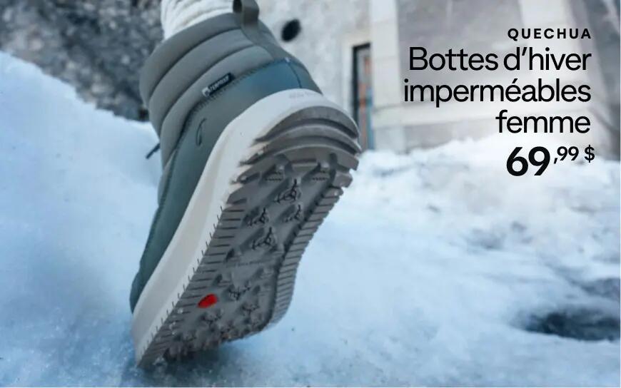 chaussure d'hiver