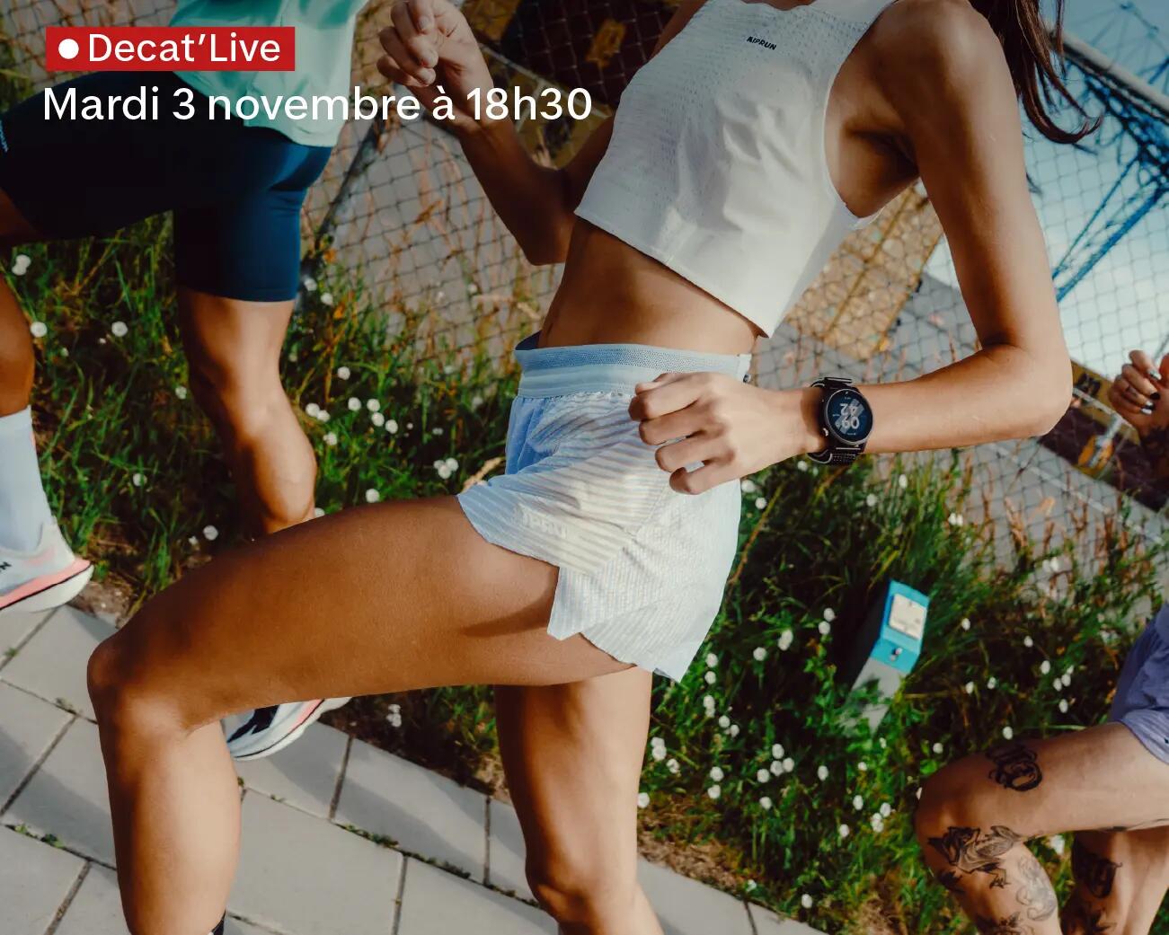 Decat'Live Montre GPS : Montre de sport Race 500 : 36g de pure précision