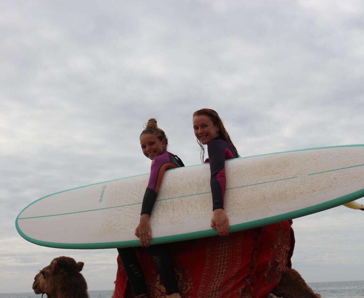 Partir en surf trip en famille