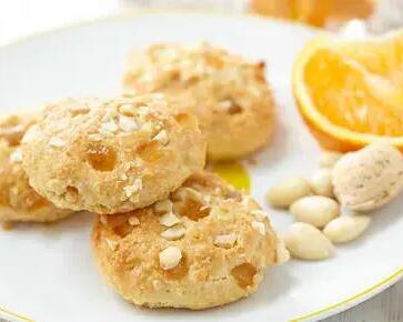 orange protein biscuits