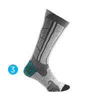 How to choose socks for snow hiking