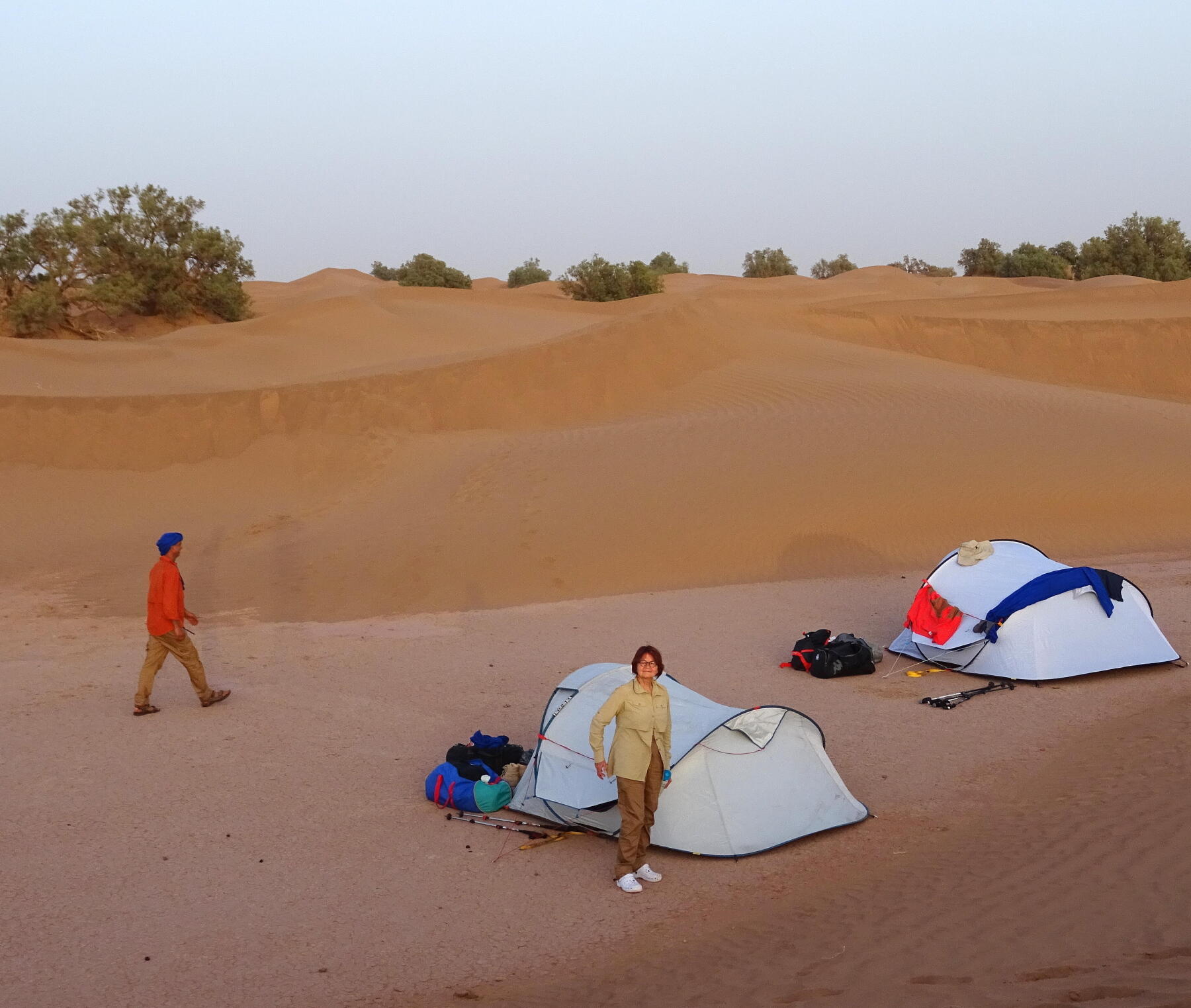 dejeuner desert maroc