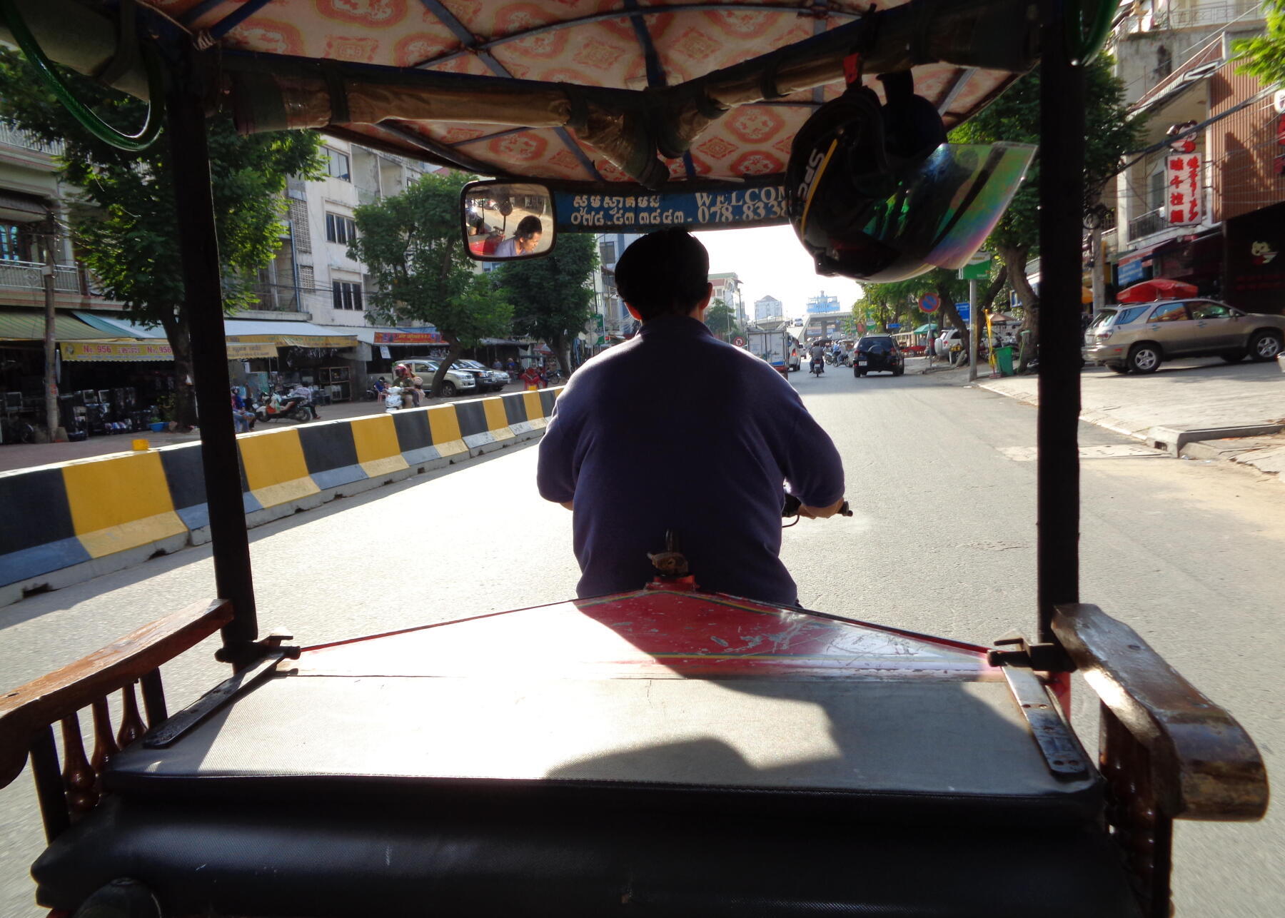 tuktuk phnom penh Cambodge