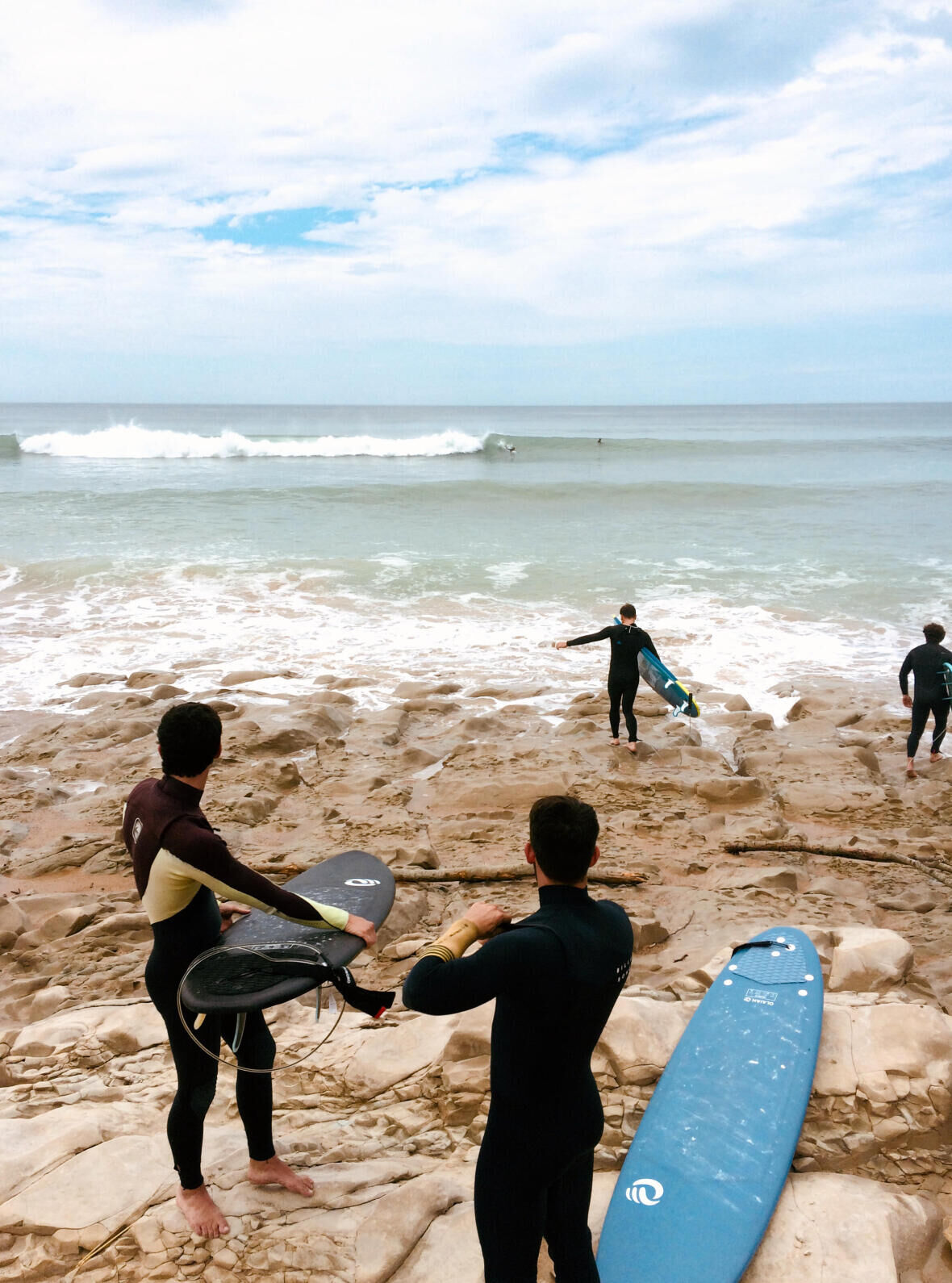 surfeurs en planches de surf en mousse olaian