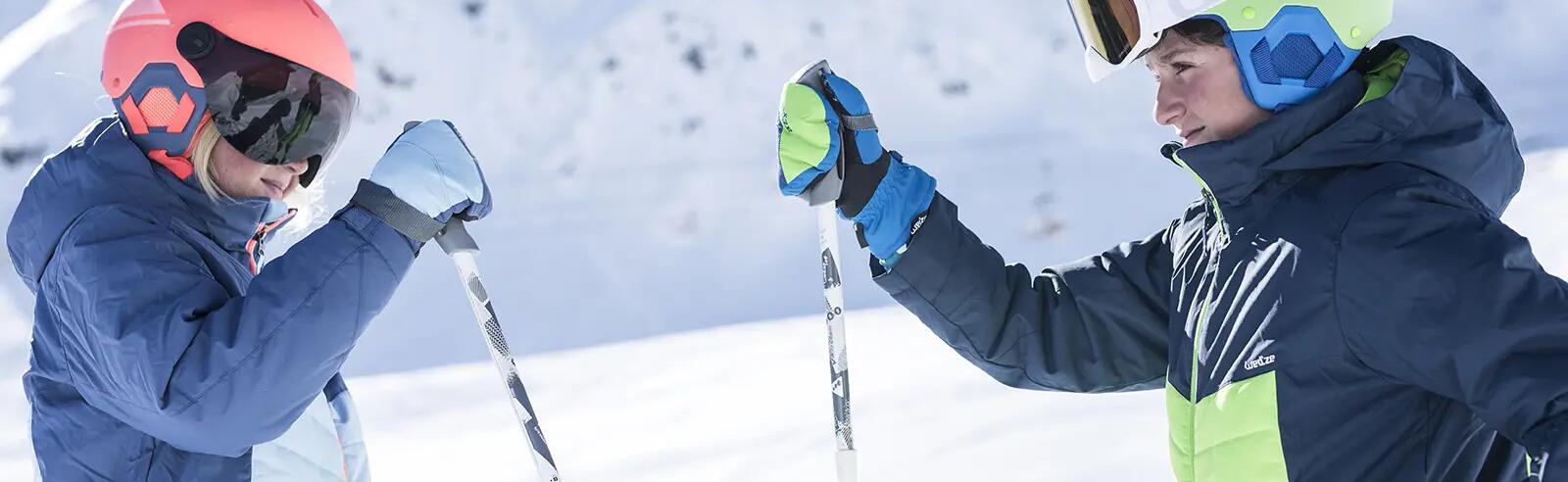 Wedze provides its advice for warm hands when skiing