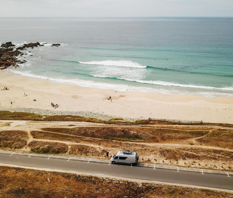 Road surf trip en famille en Bretagne