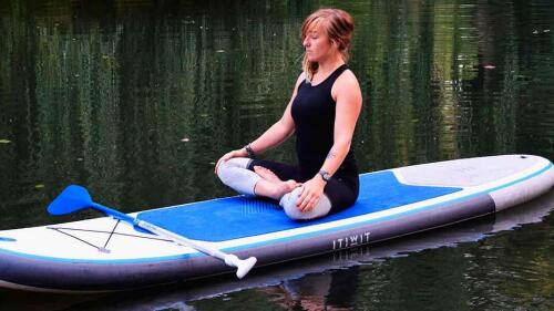 yoga stand up paddle
