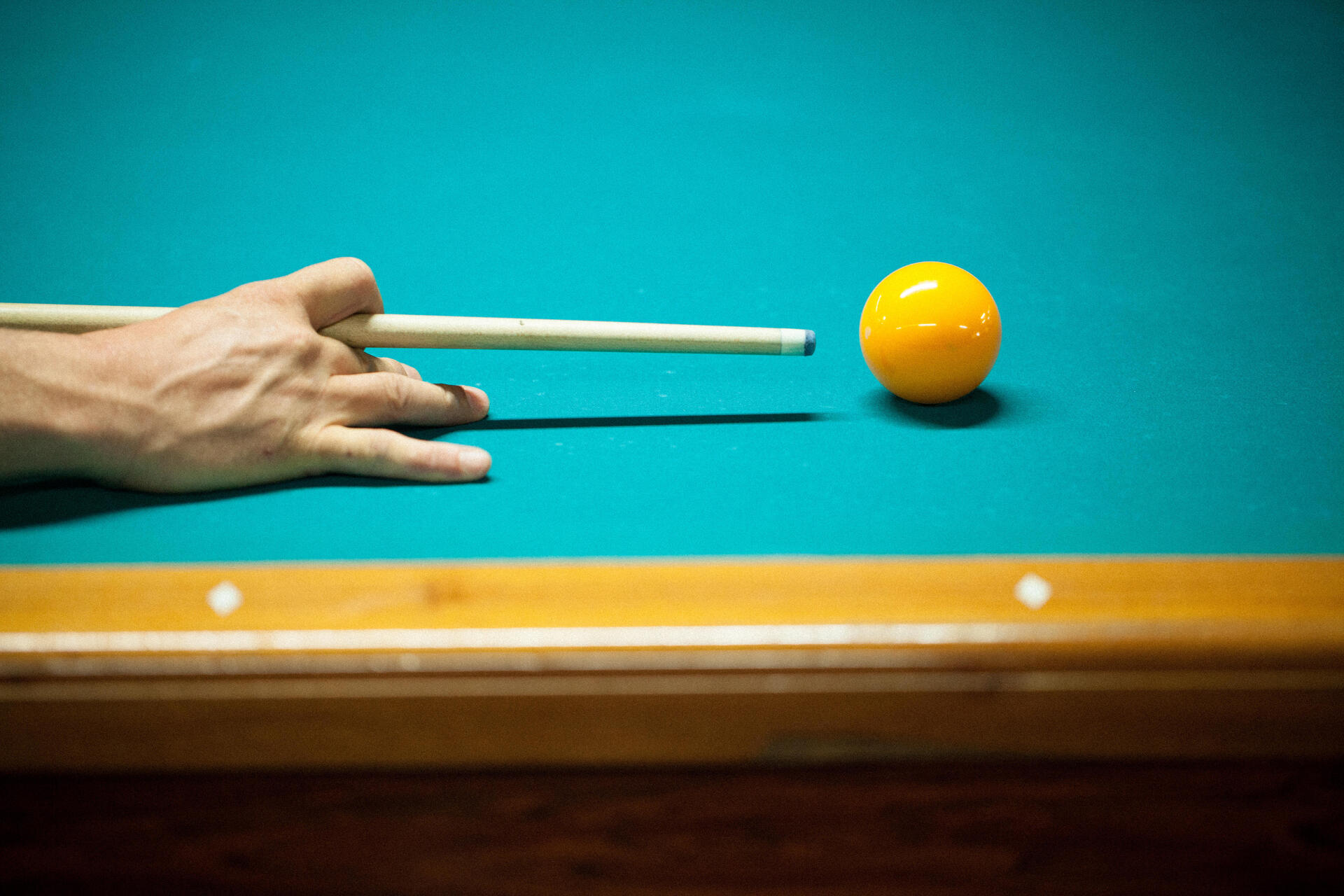 hoe goed breaken bij pool - witte bal