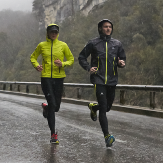 vetement pour courir sous la pluie