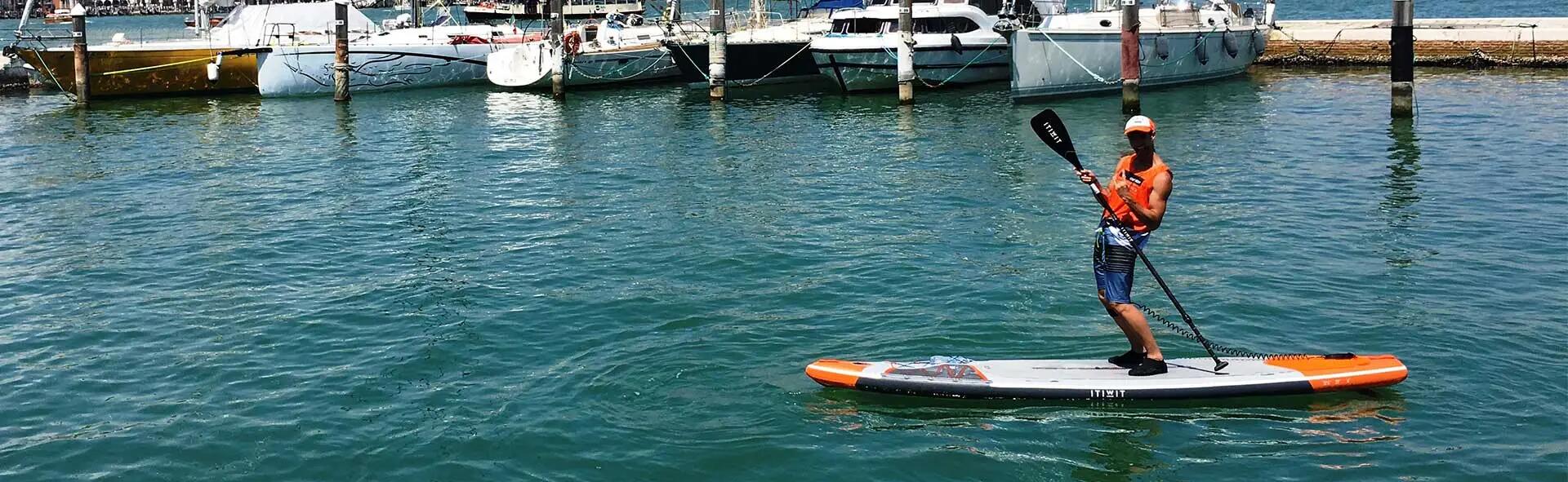 Venice stand-up paddle board race