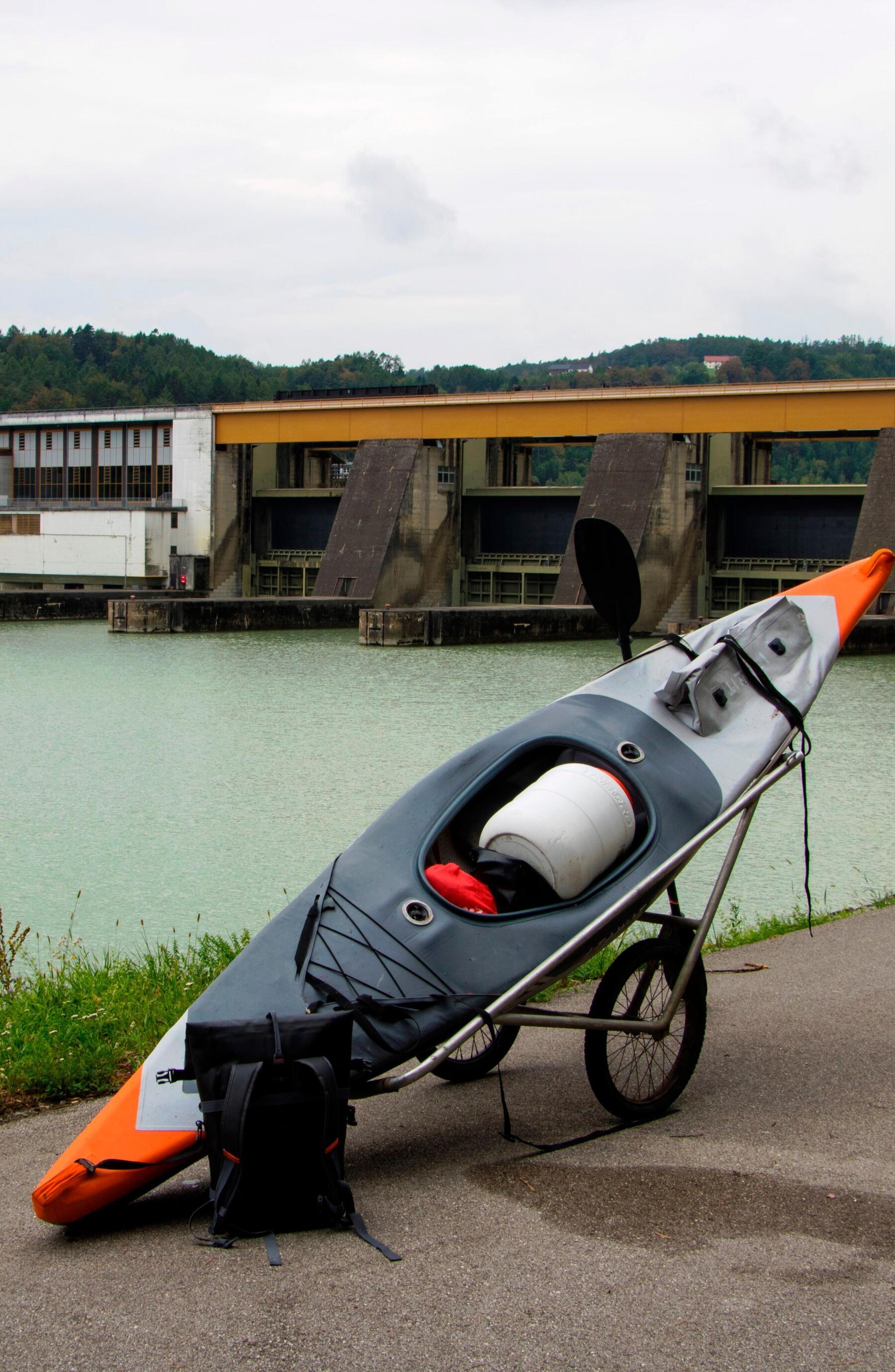 Danube inflatable kayak trip