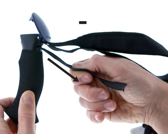 trekking pole clips