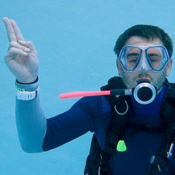 潛水時的溝通手勢