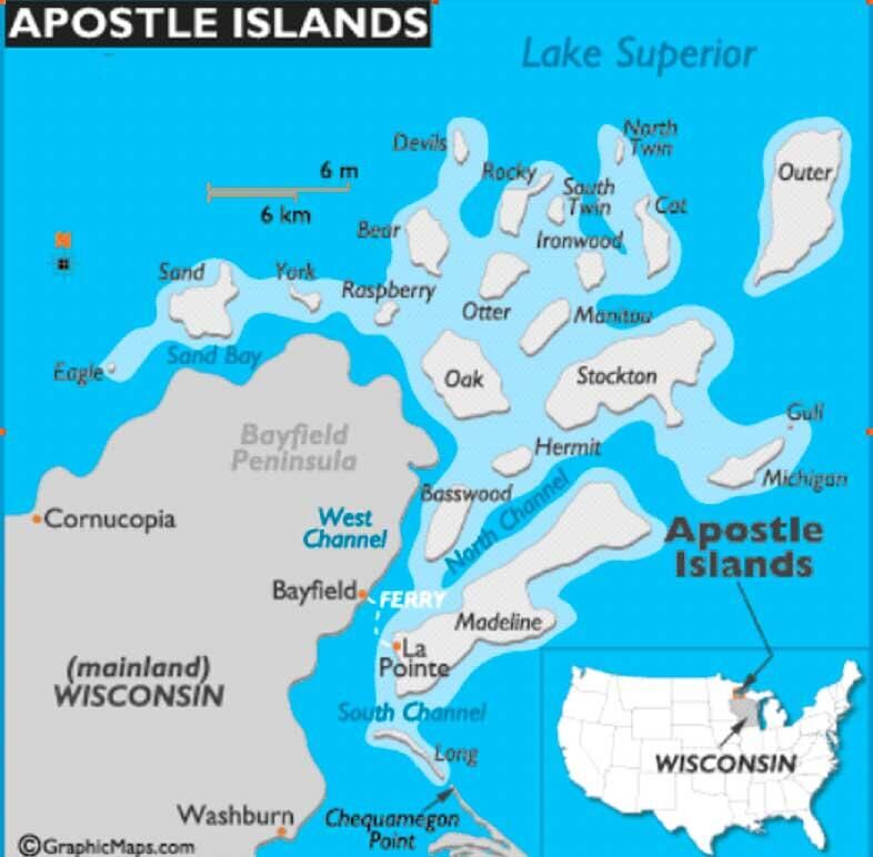 chicago apostle islands