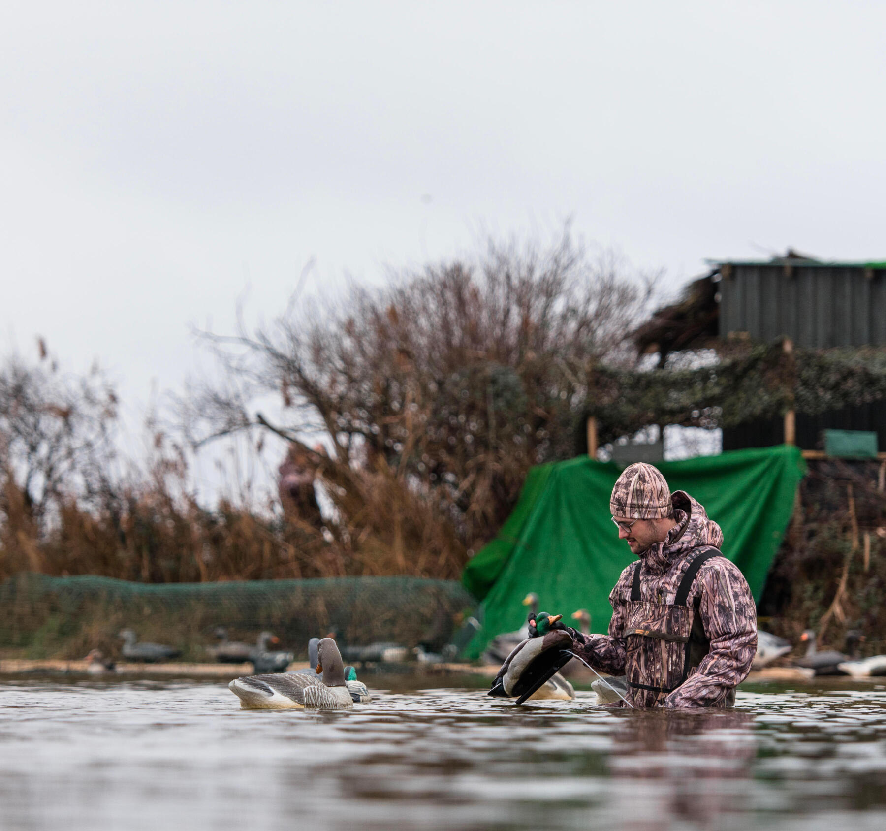 Waders para praticantes de caça de aves aquáticas