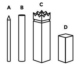 Les éléments composants un jeu de KUBB Les éléments composants un jeu de KUBB