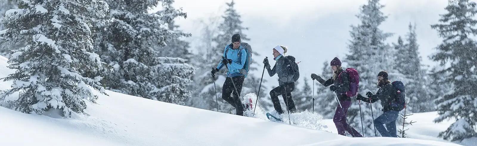 6 tips on how to use your snowshoes properly - title