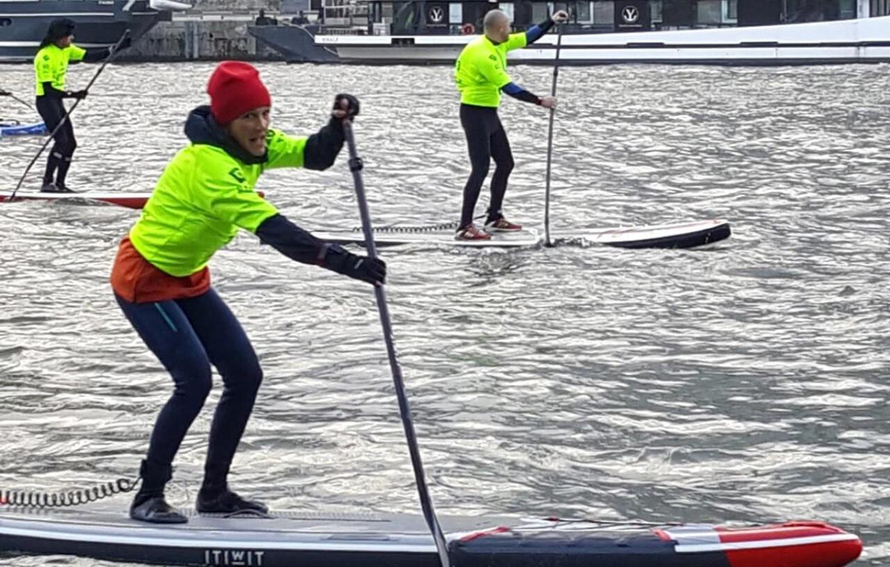 stand up paddle race paris