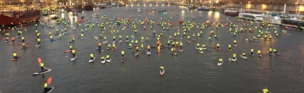 Nautic paddle sup race