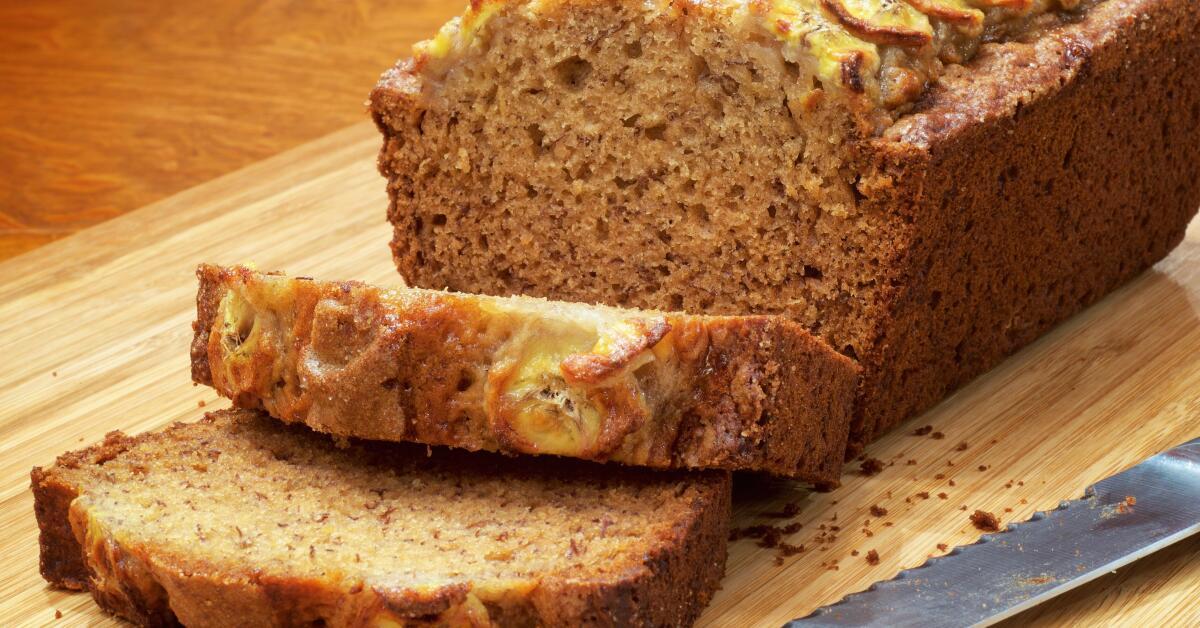 BANANA BREAD sans gluten et sans lactose