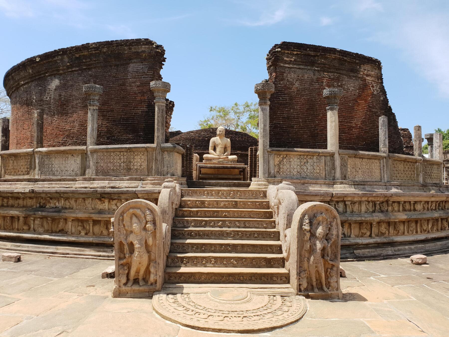 cité antique Polonnâruvâ Sri Lanka