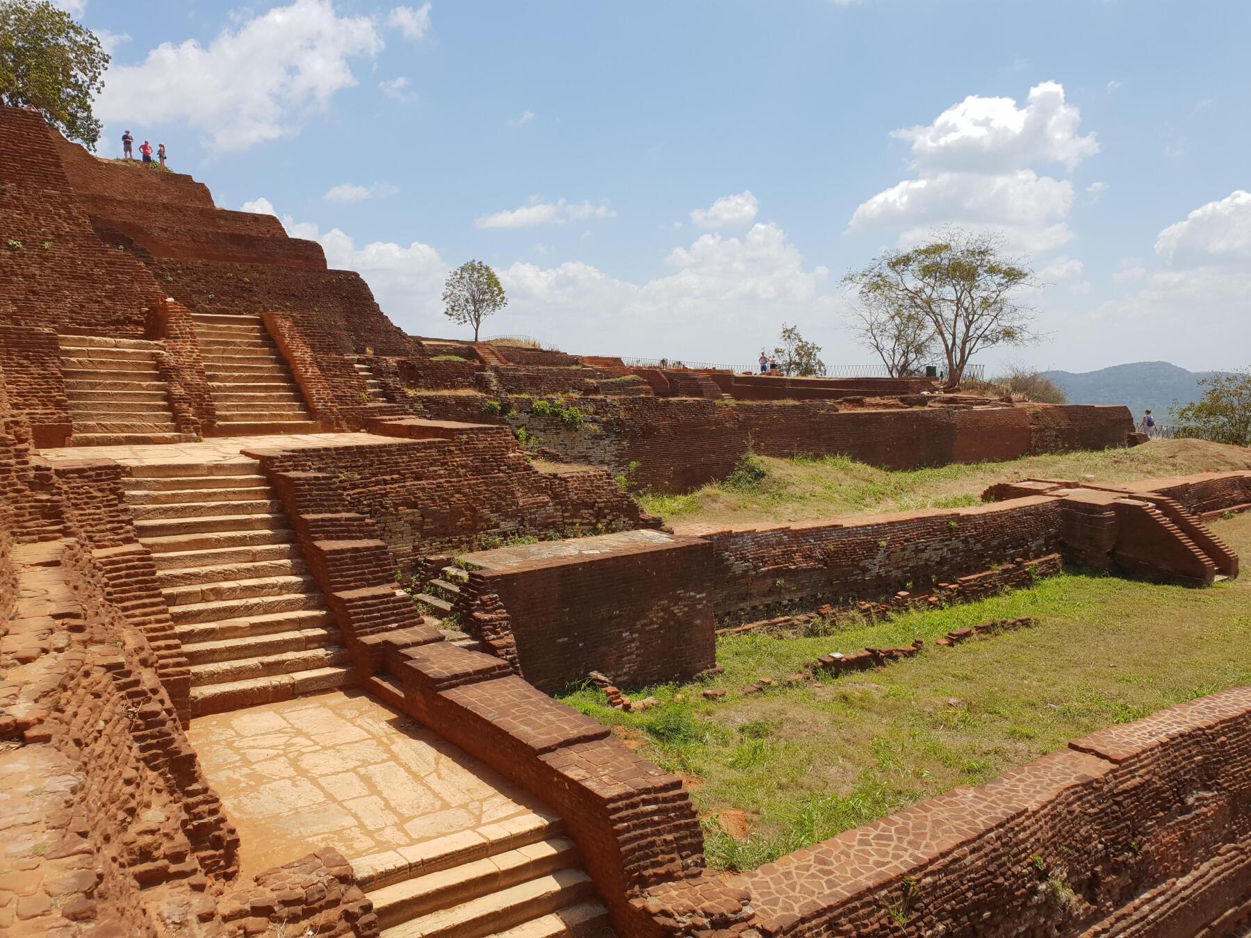 Temple rocher du lion de Sigiriya Sri Lanka