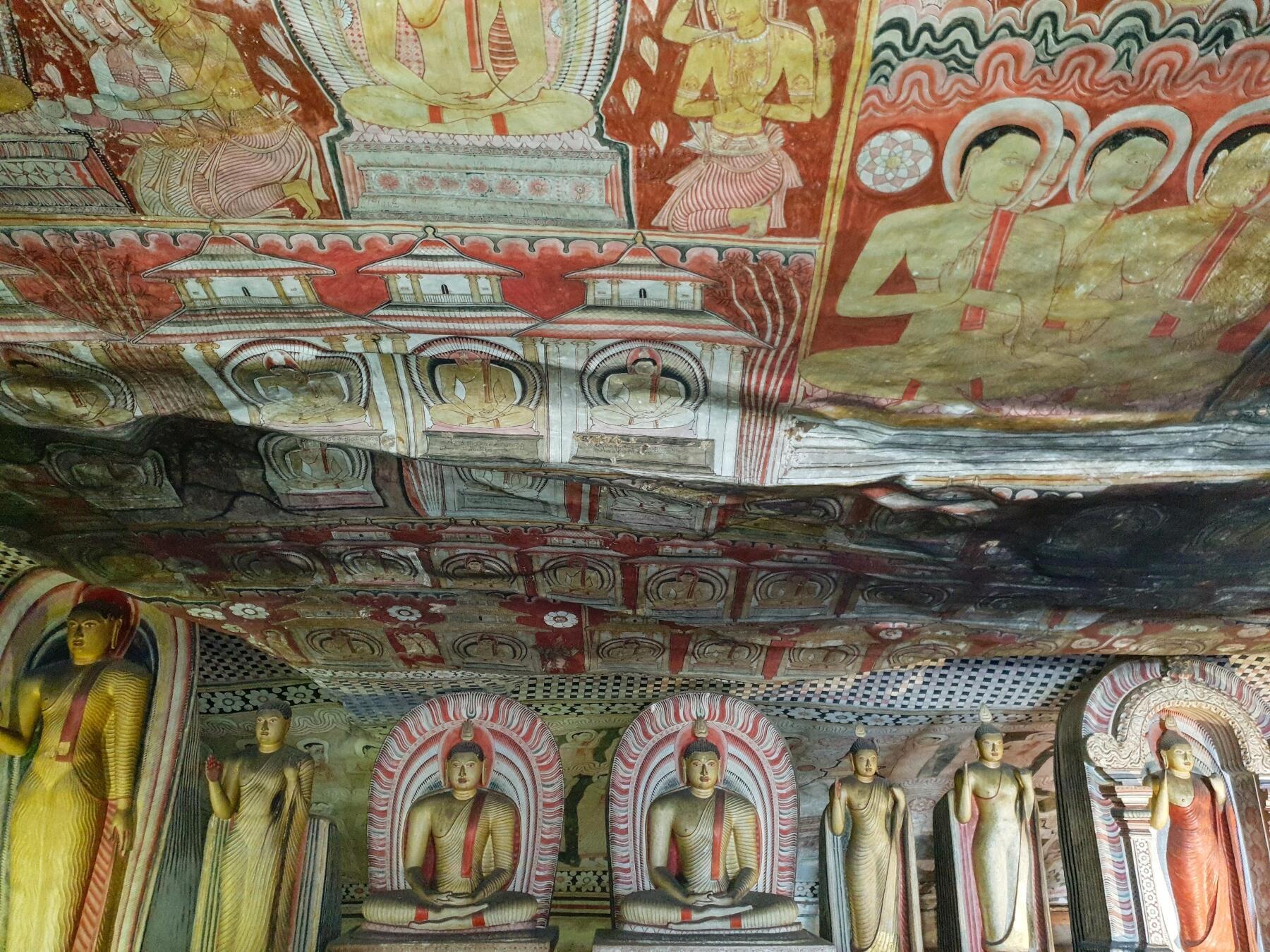 caves troglodytes de Dambulla Sri Lanka