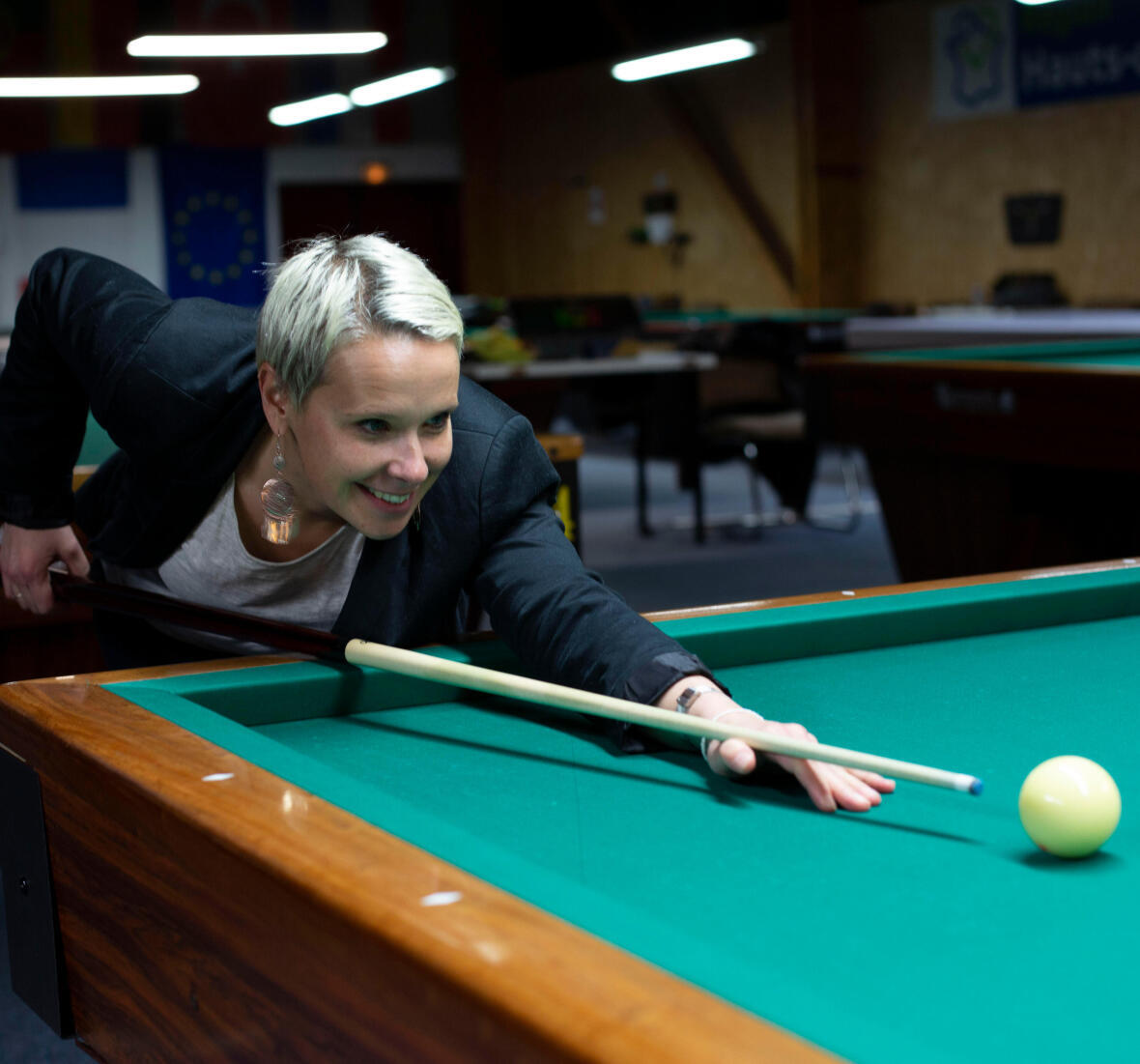 Pourquoi le tapis de billard est-il vert