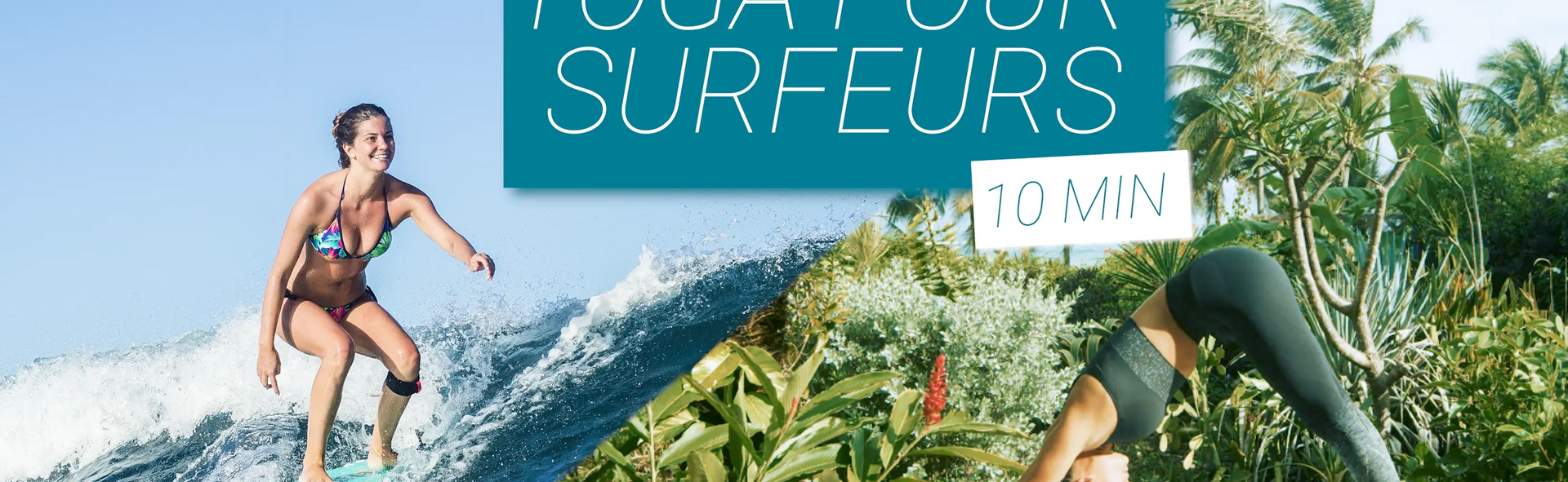 10 postures de yoga pour améliorer son surf