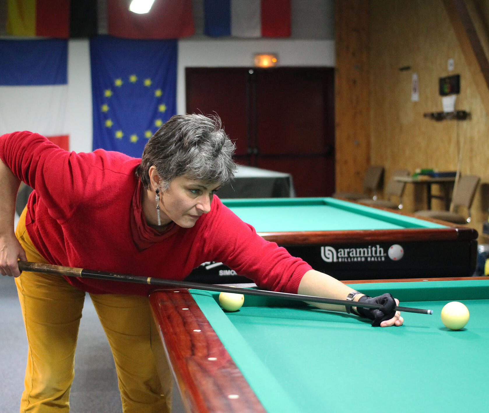 Le billard : un partage entre mère et fille