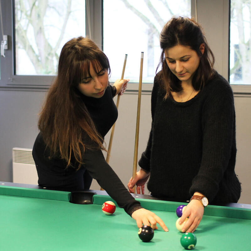 Billard au féminin en entreprise