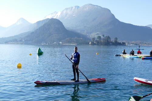 Glagla race Annecy stand up paddle gonflable