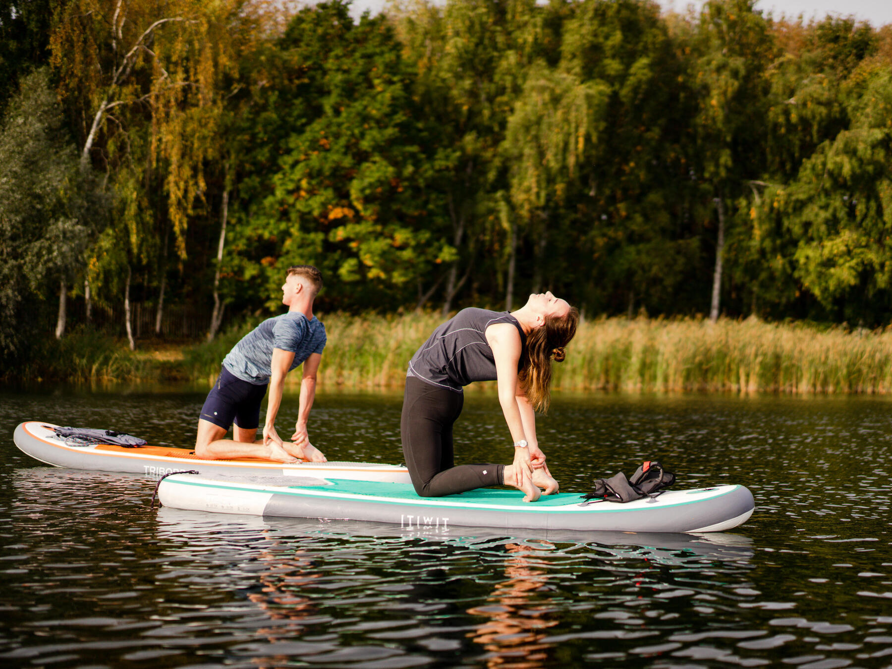 Le chameau posture de yoga