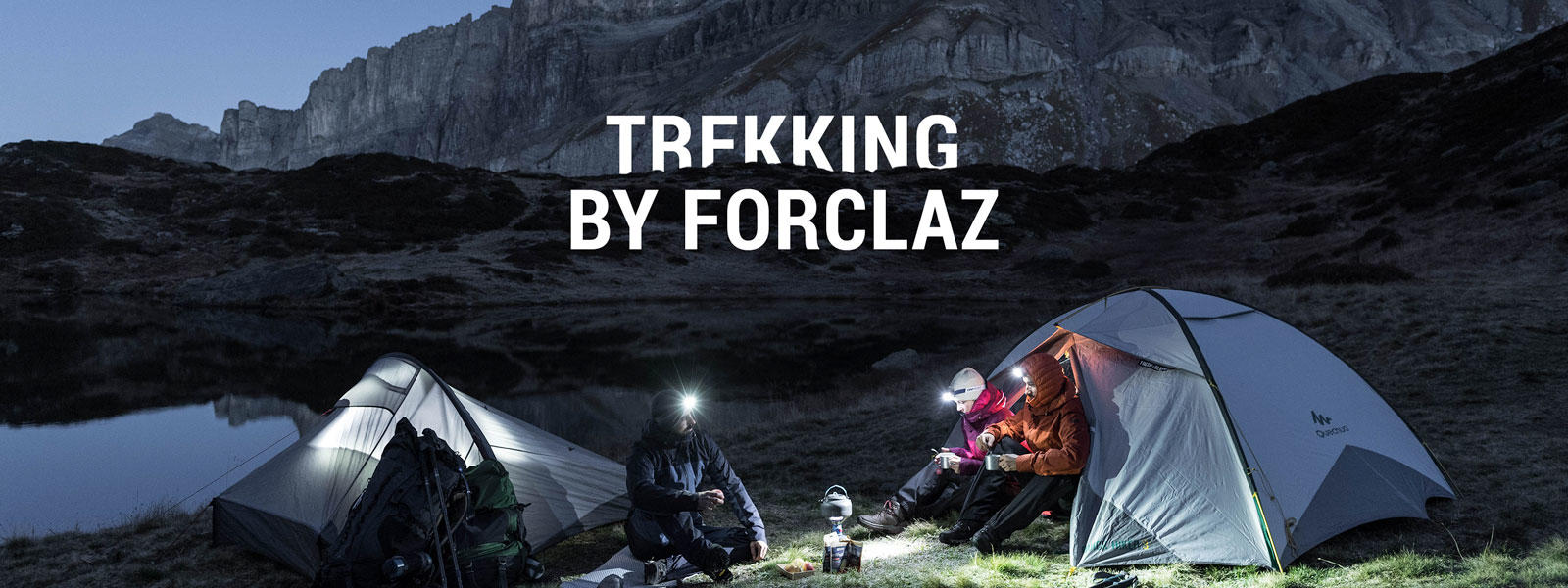 The trekking by Forclaz